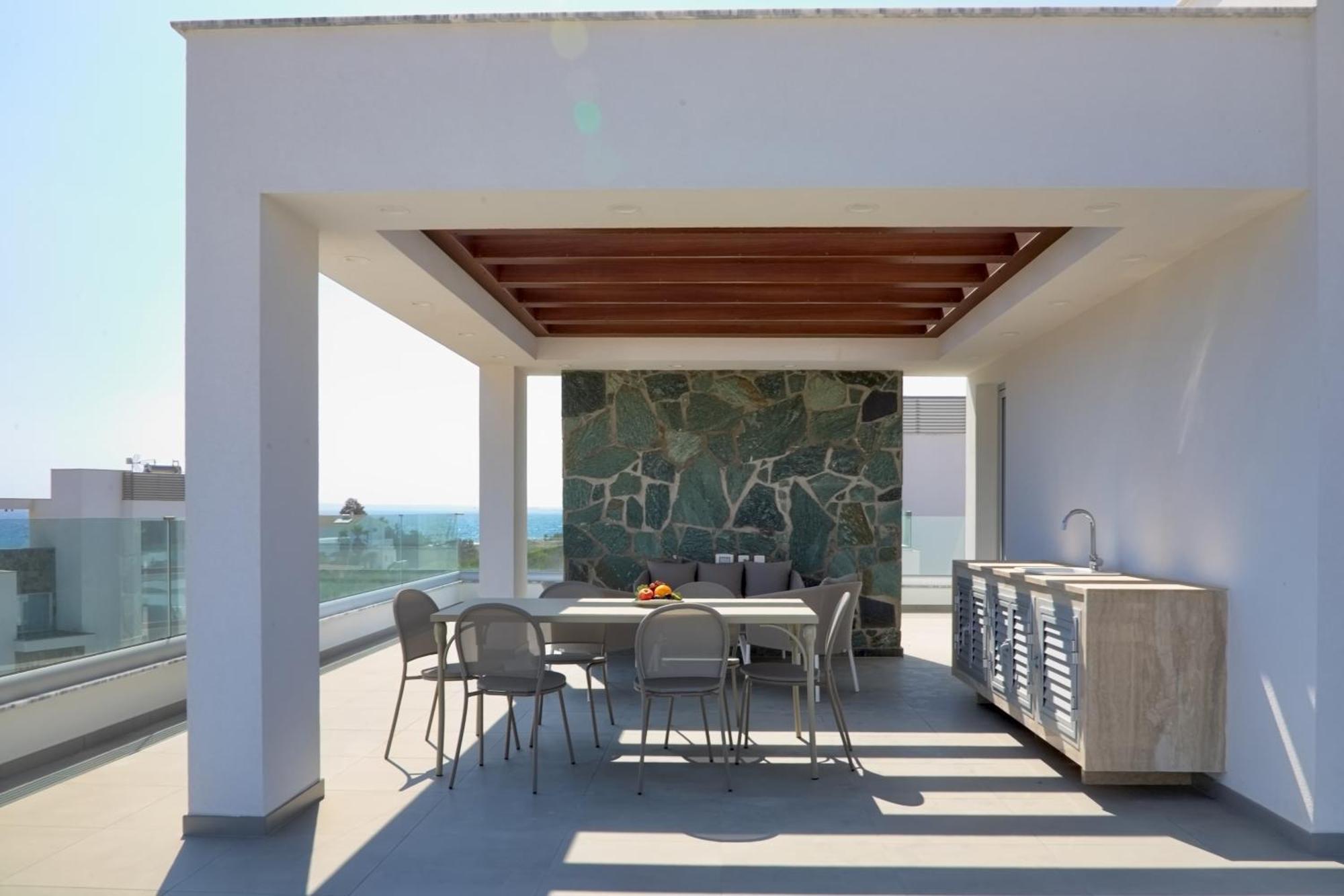 Beachfront Luxury Villa Idania Ayía Nápa Extérieur photo