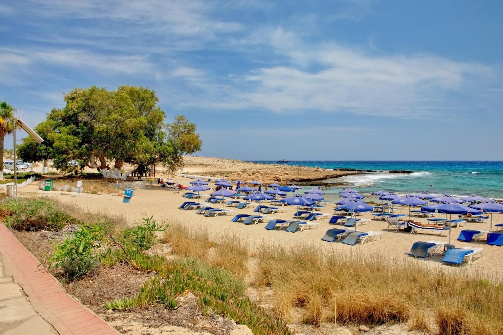 Beachfront Luxury Villa Idania Ayía Nápa Extérieur photo